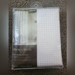 NEW ALLEN + ROTH SHOWER CURTAIN